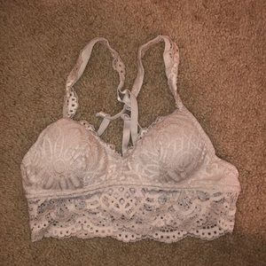 off white bralette!